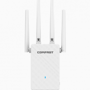 穿墙300M无线中继器四天线无线WIFI信号放大器